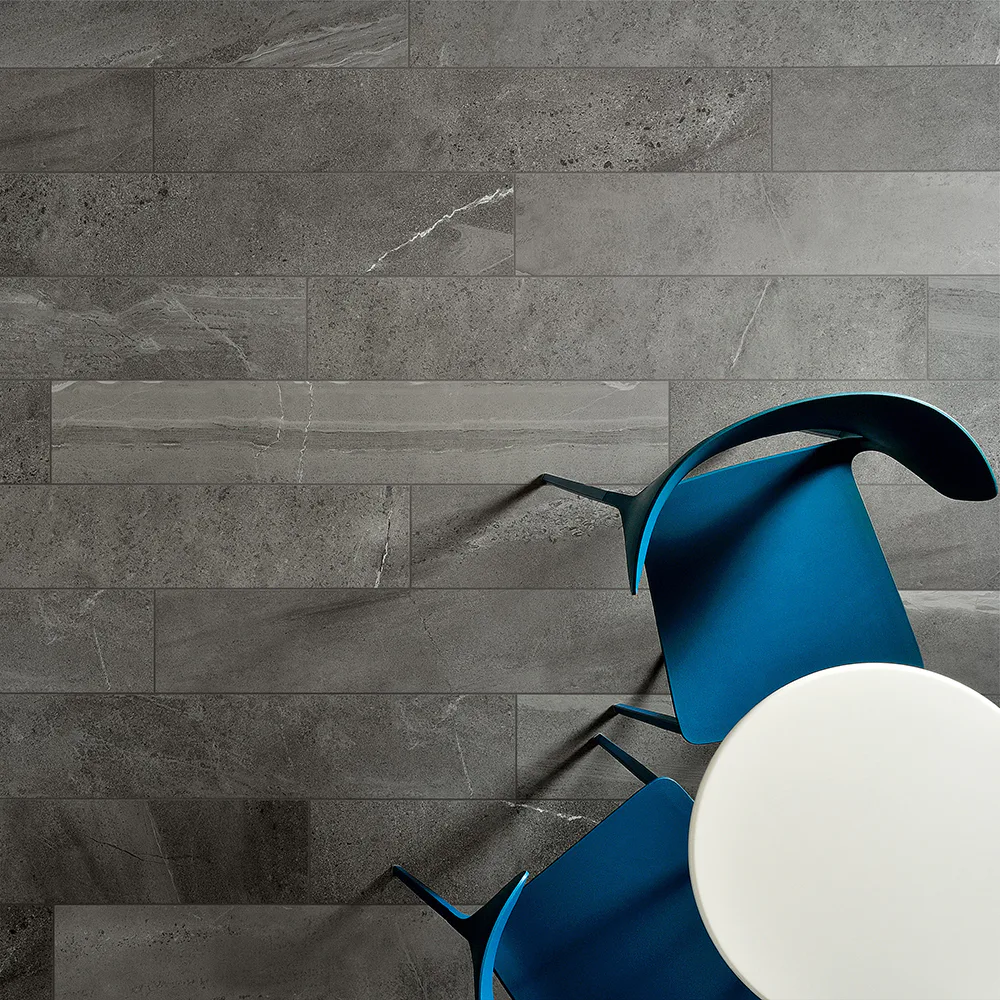 Klinker Coem Ceramiche Brit Stone Graphite Grå 30x30 cm Matt