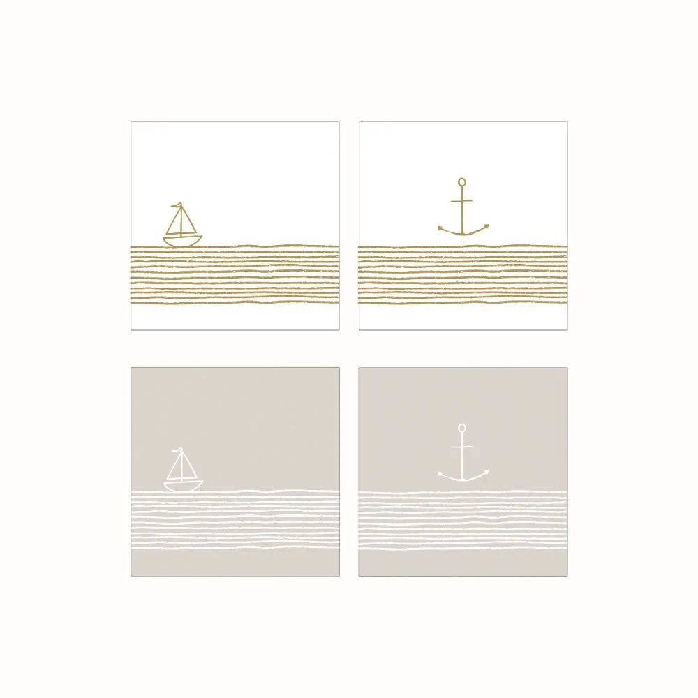 Servetter Paperproducts Design PPD Mixade 4 st 20-pack