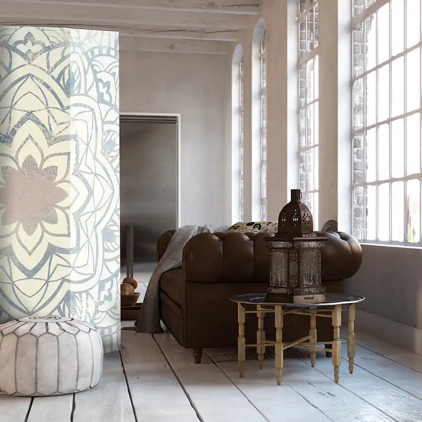 Rumsavdelare Arkiio Winter Mandala 135x172 cm