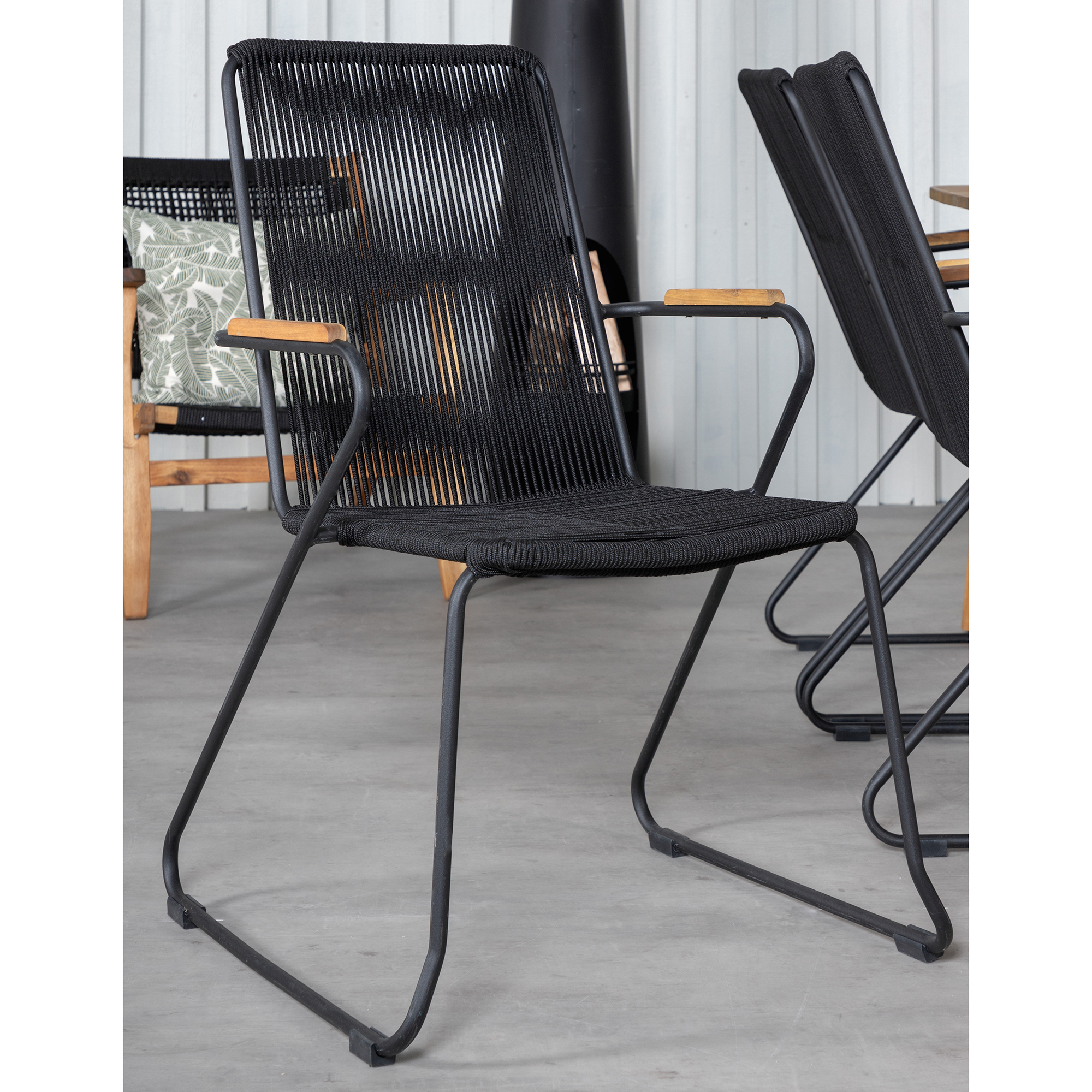 Matgrupp Venture Home Julle med 6 Boy Matstolar med Armstöd