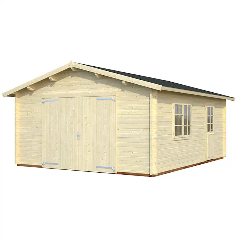 Garage Palmako Roger 23,9 m2 med Dörr