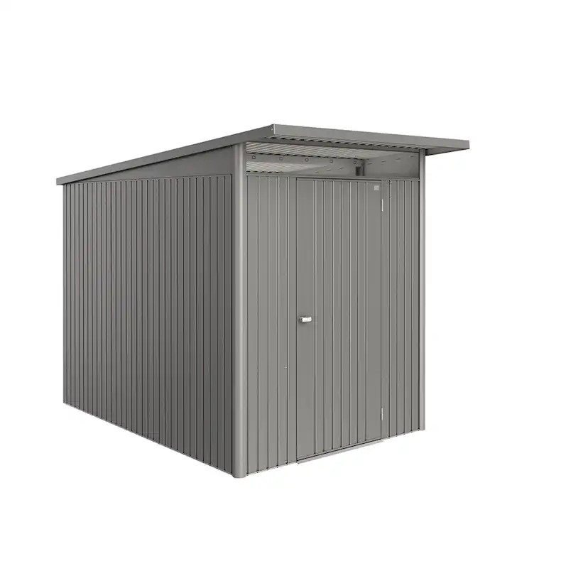 Redskapsbod Biohort Avantgarde Eco A3 Metallic Kvartsgrå Standarddörr