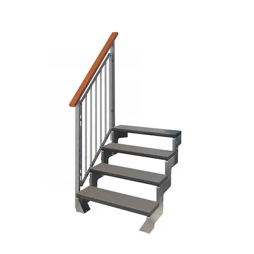 Trädgårdstrappa Dolle Gardentop Trimax med Nordic Räcke