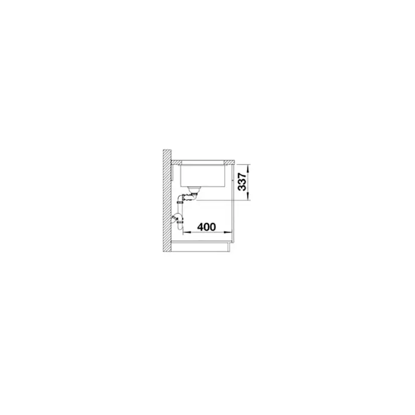 Diskho Blanco Subline 480/320 Silgranit Infino