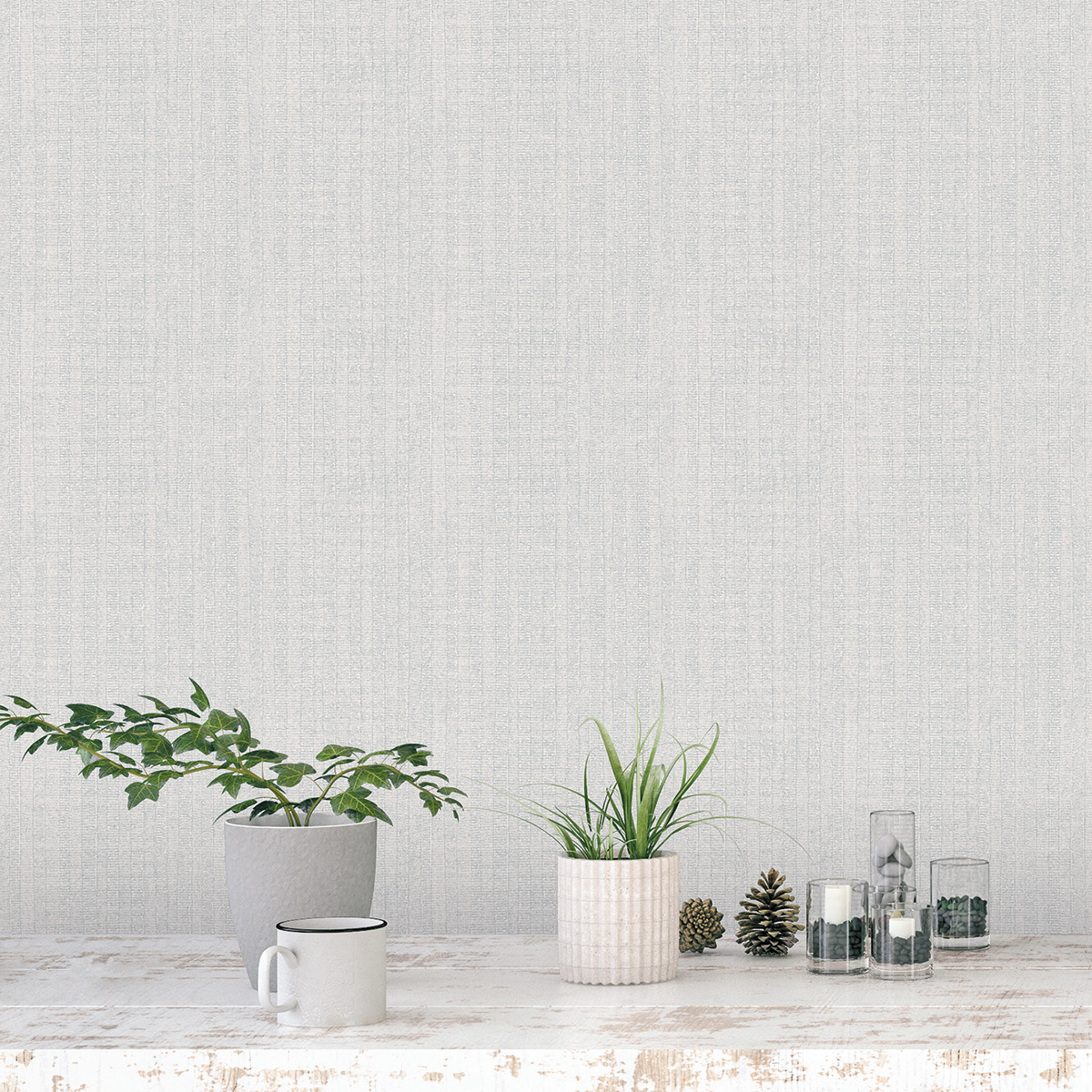 Tapet Galerie Wallcoverings Moss Stripe G78324