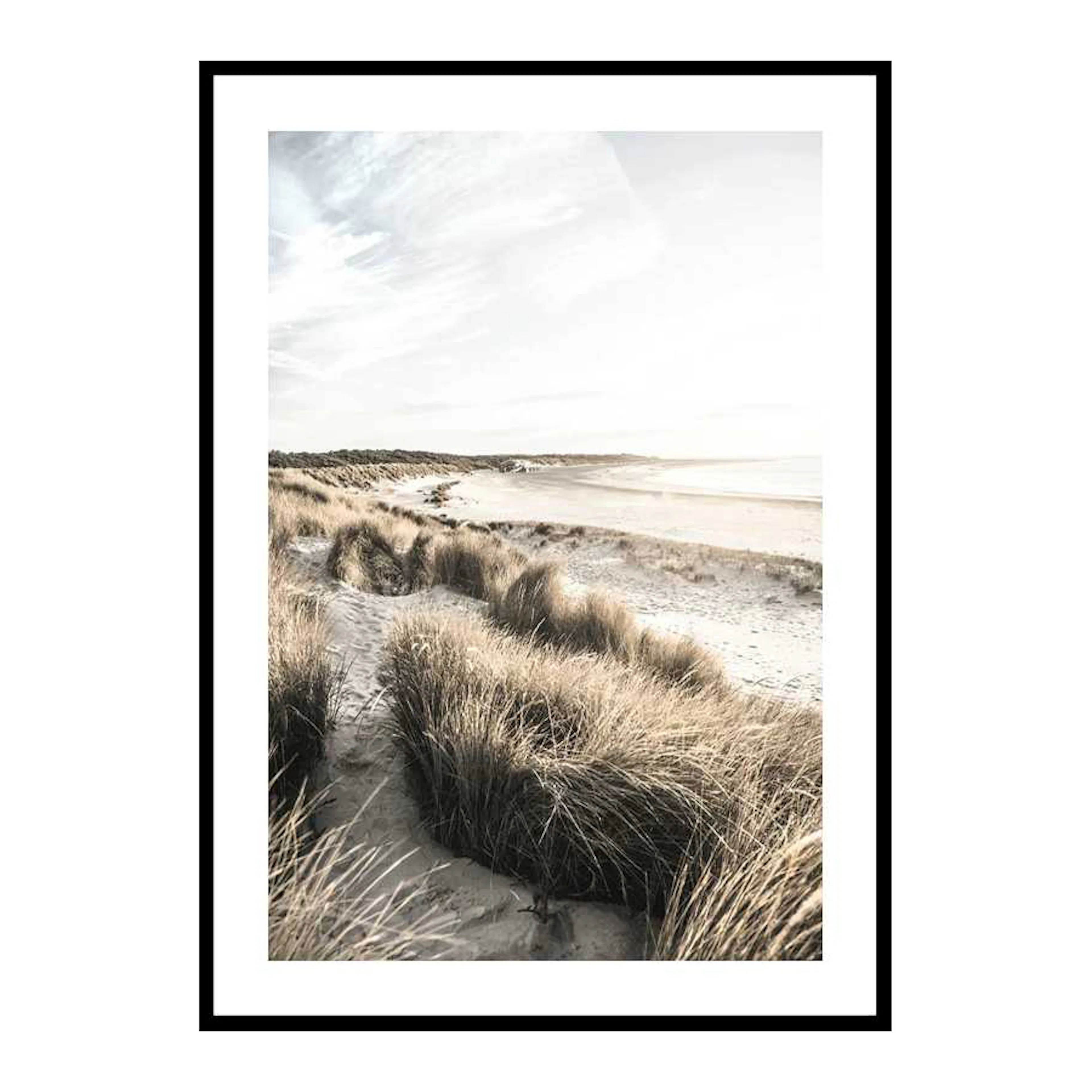 Poster Gallerix Sand Dunes At Sunset