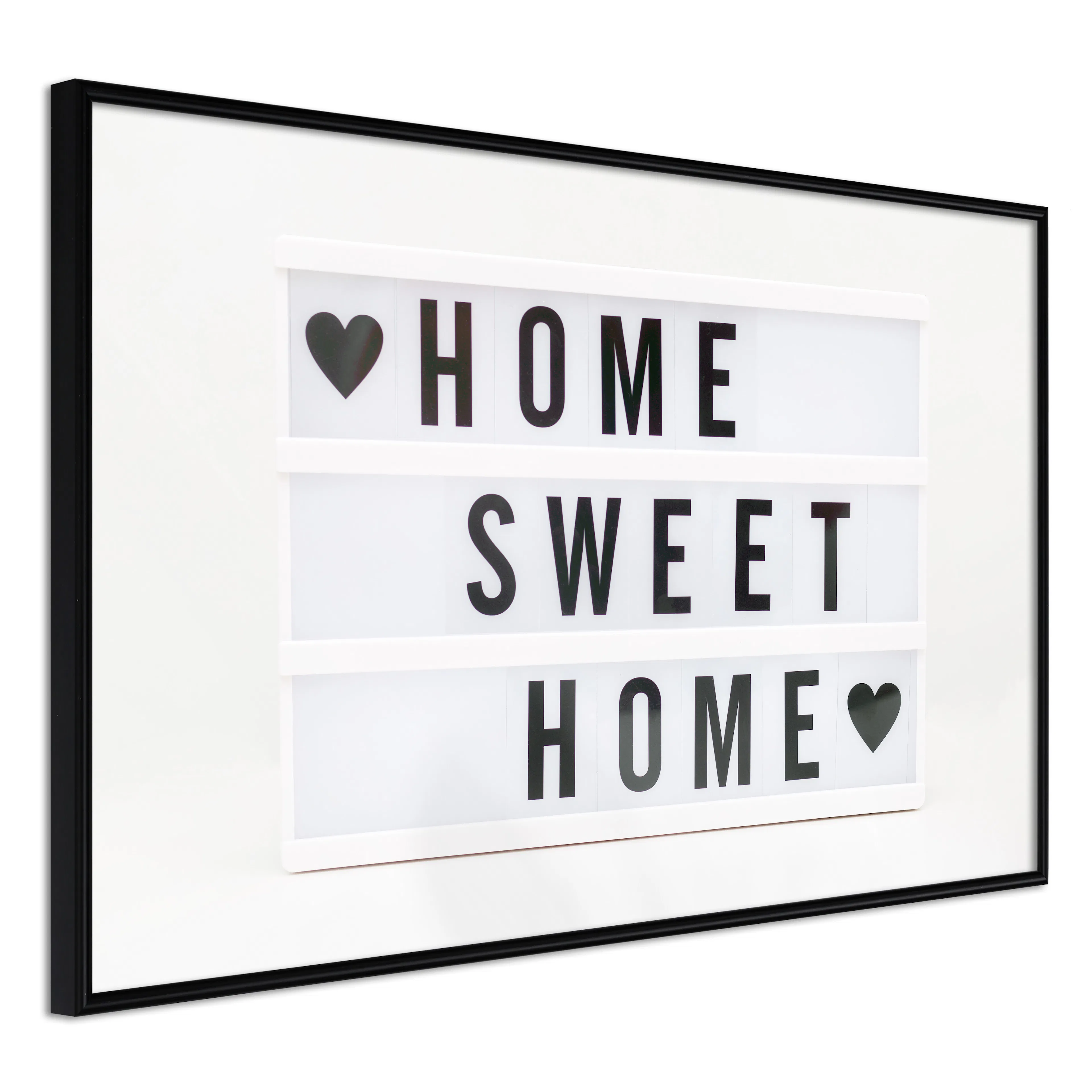 Affisch - Cinema Light Box [Poster] 60x40 Svart ram, 60x40 cm
