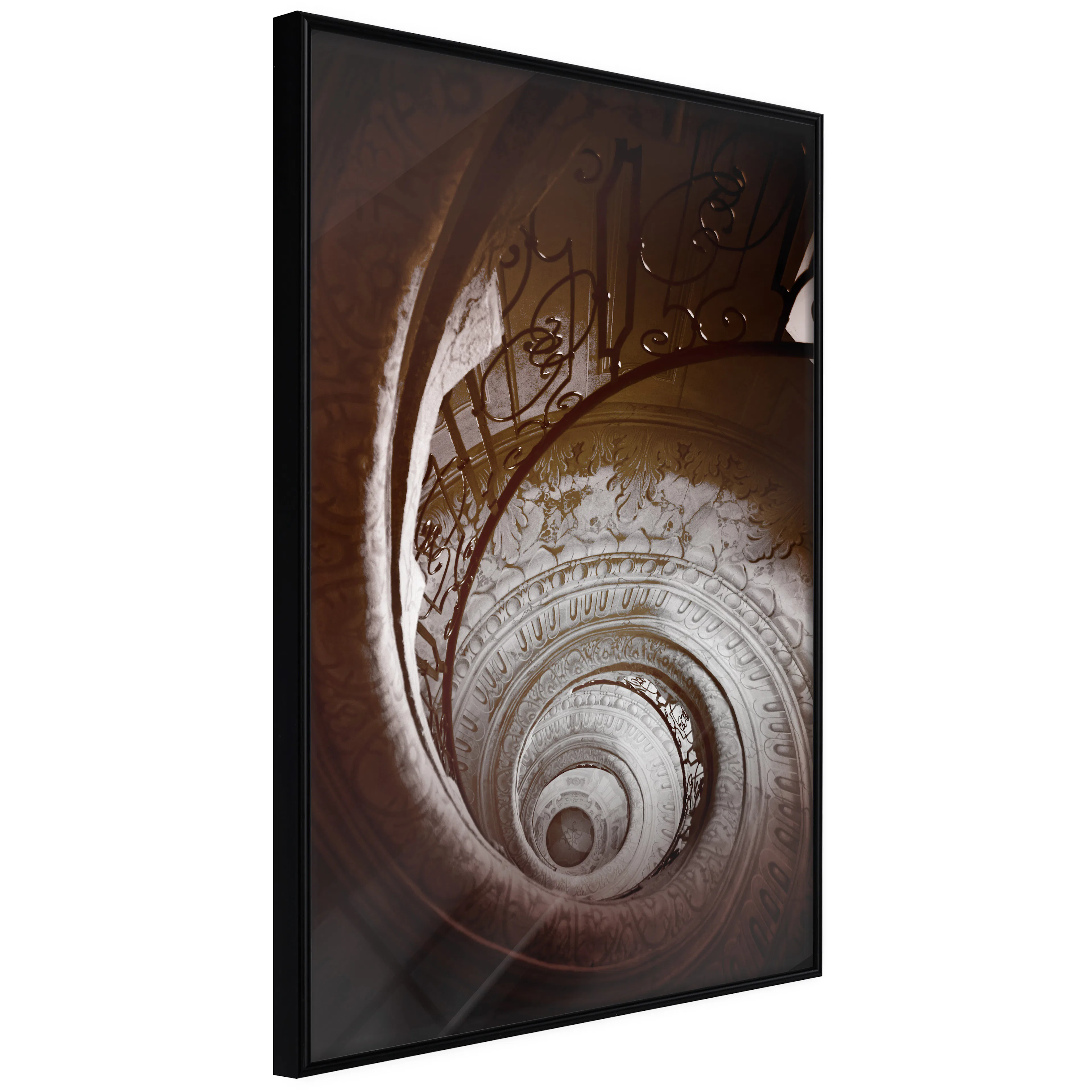 Affisch - Chocolate Stairs [Poster] 40x60 Svart ram, 40x60 cm