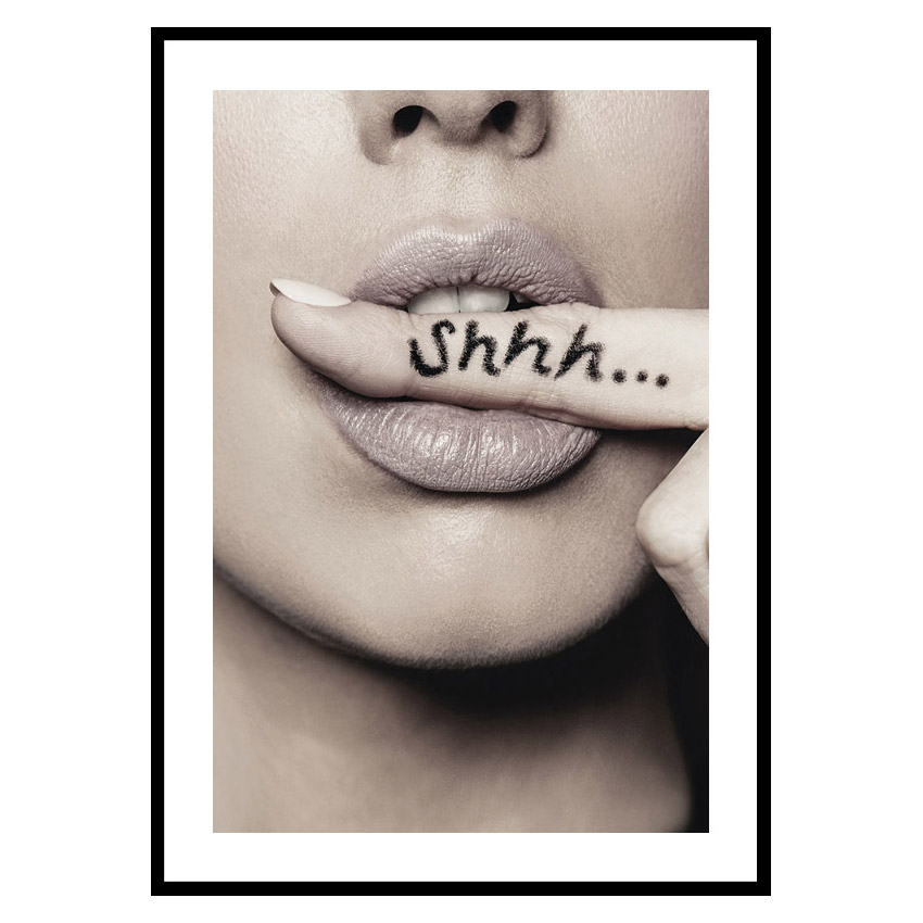 Poster Gallerix Shhh...