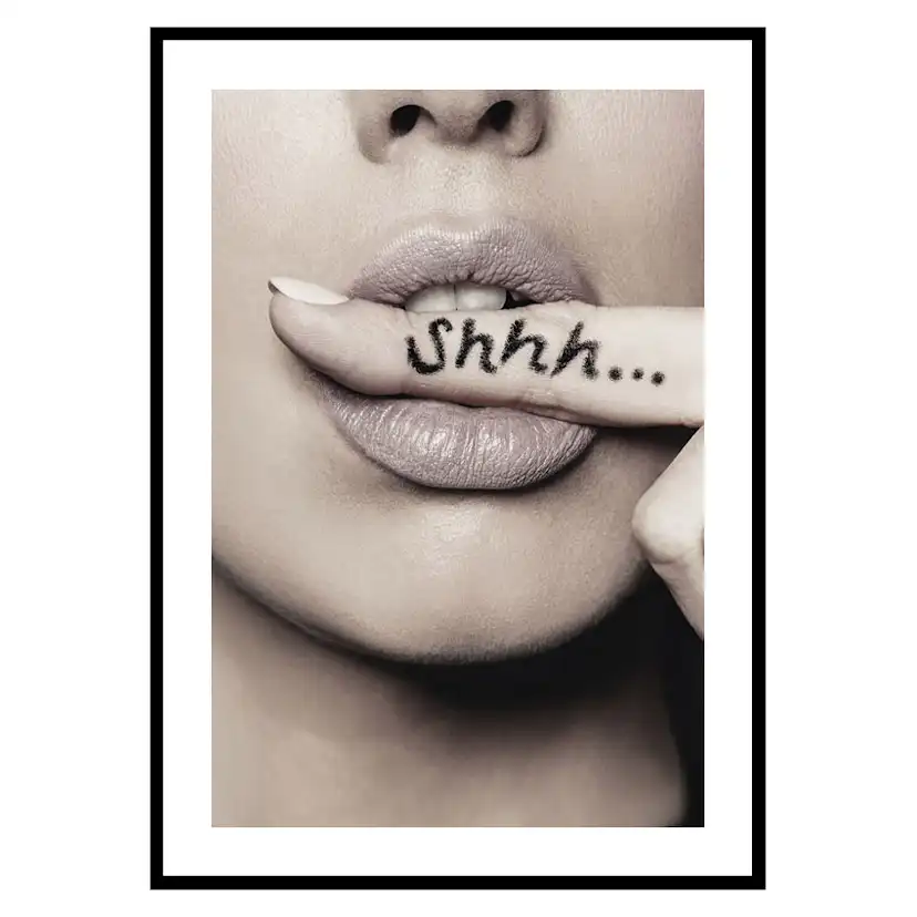 Poster Gallerix Shhh...