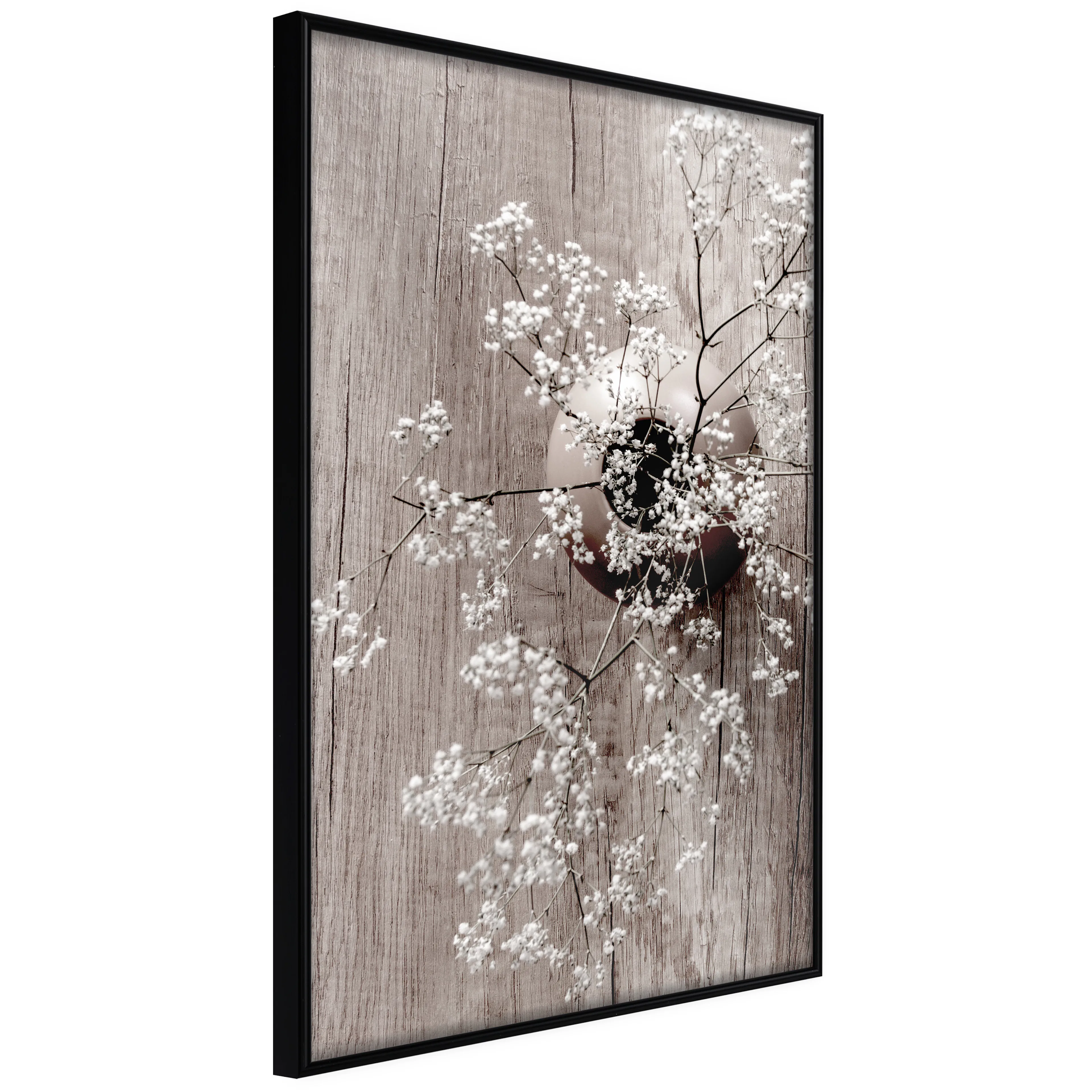 Affisch - Dried Flowers [Poster] 40x60 Svart ram, 40x60 cm