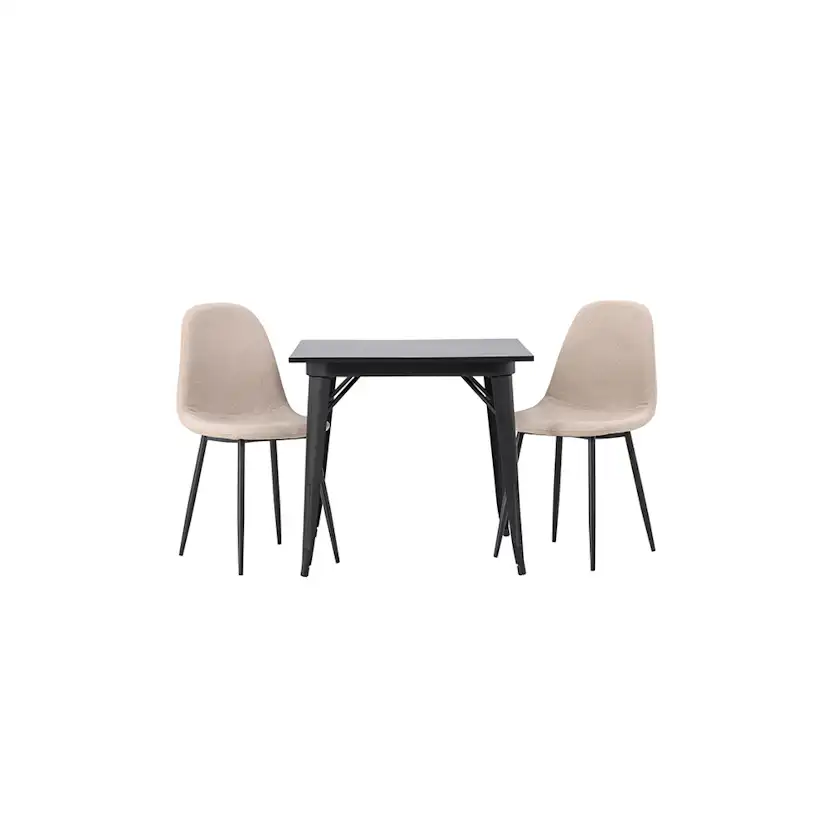 Matgrupp Venture Home Tempe med 2 st Polar stolar