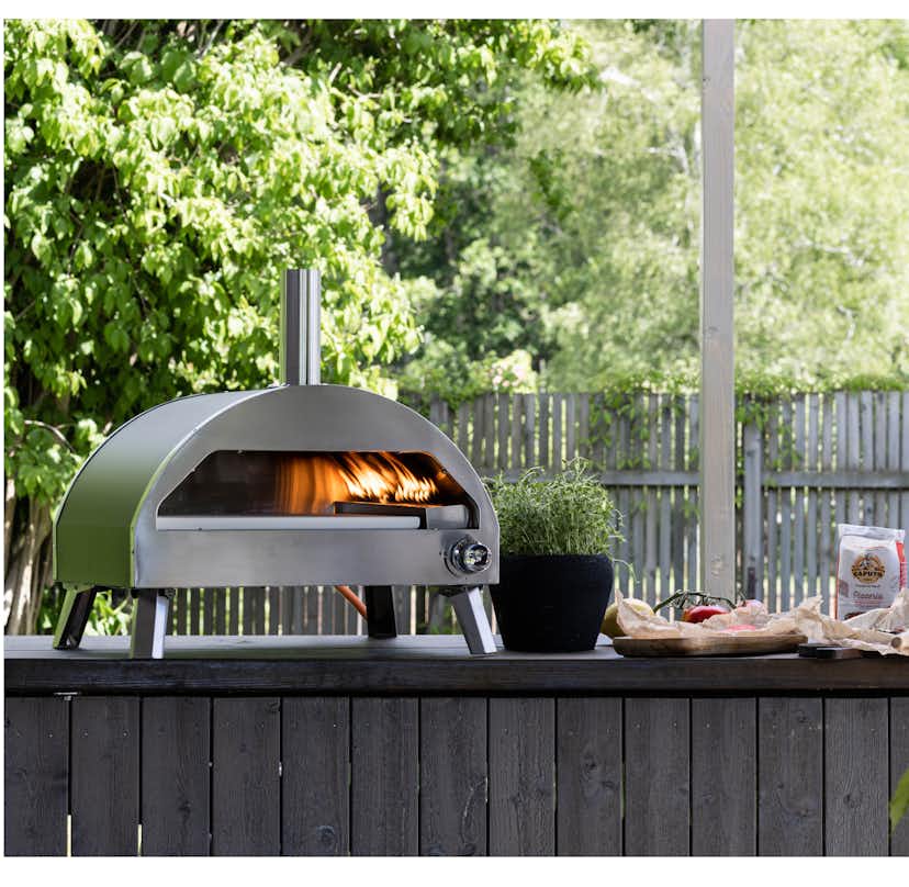 Pizzaugn Venture Home Kerang med Gasoltändning & Keramikplatta