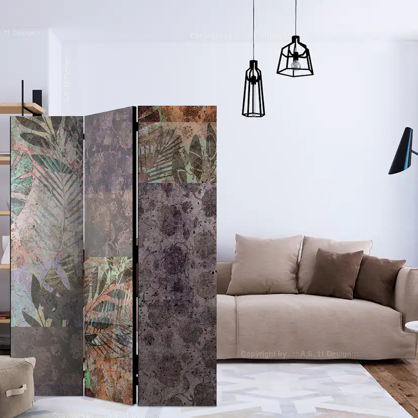 Rumsavdelare Arkiio Concrete Garden 135x172 cm