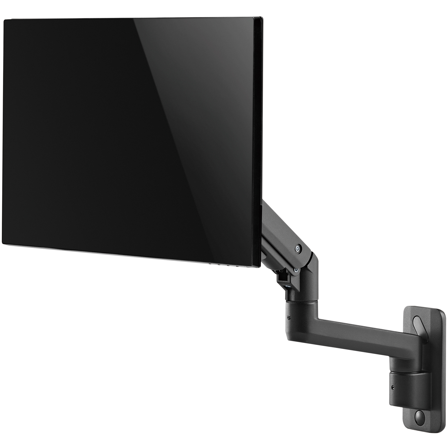 Monitorarm LogiLink Väggfäste 17-49 tum Gasfjäder 424mm Max 20kg