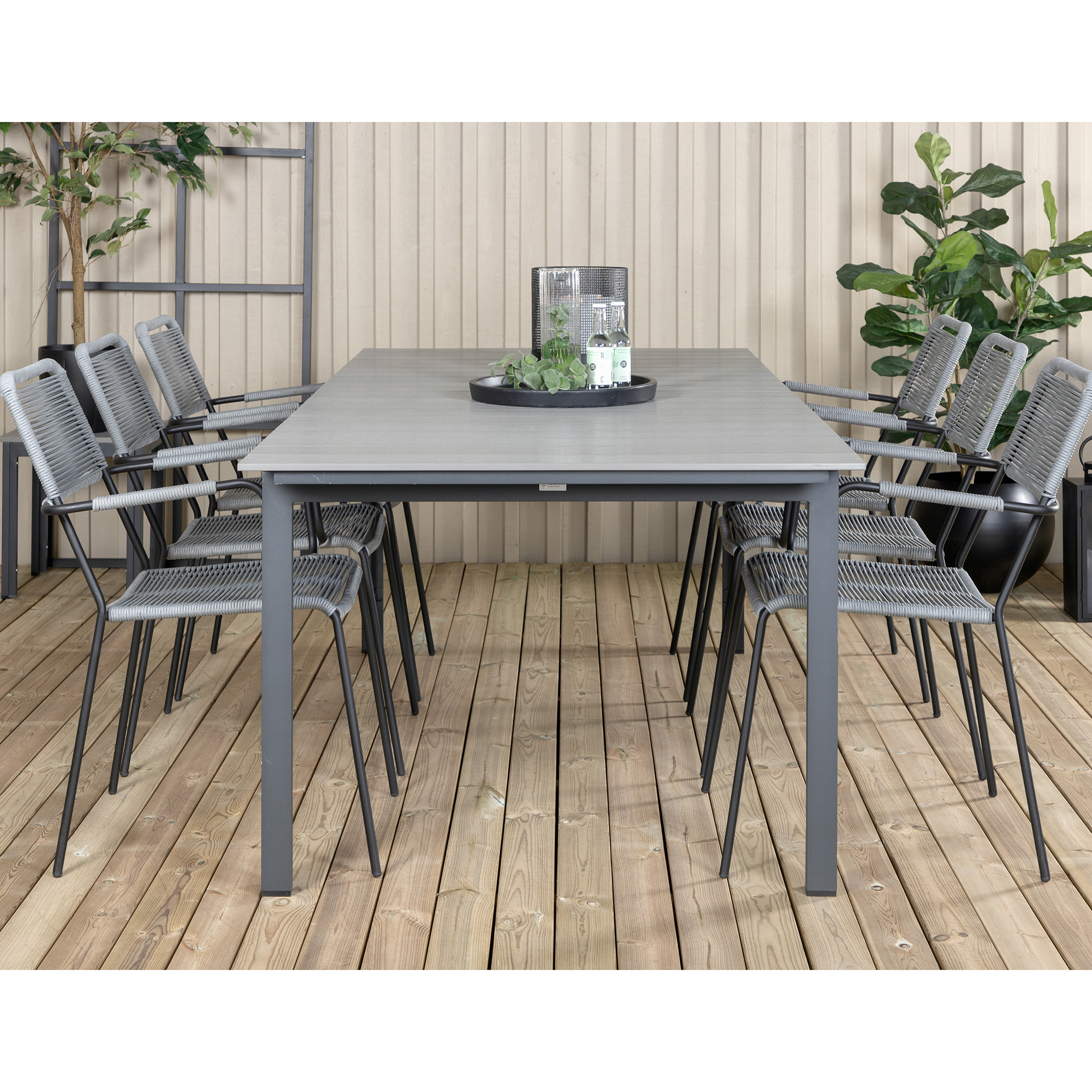 Matgrupp Venture Home Lova 224 med 6 Leon Matstolar