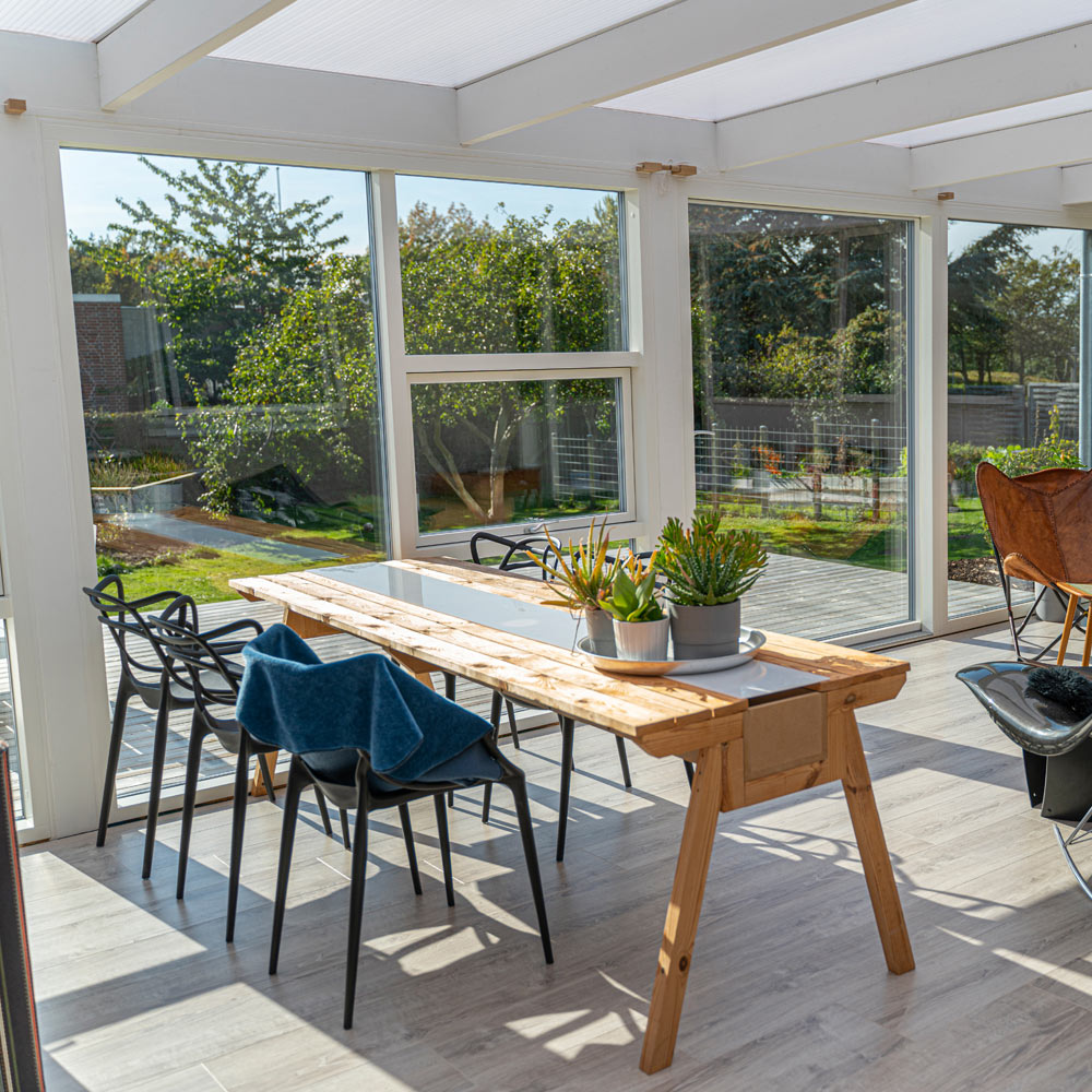 Kanalplast Plastmo TwinLite Opal Komplett Tak 32 mm