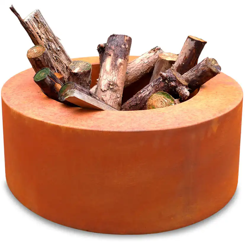 Eldstad Lyfco Cortenstål Cirkel