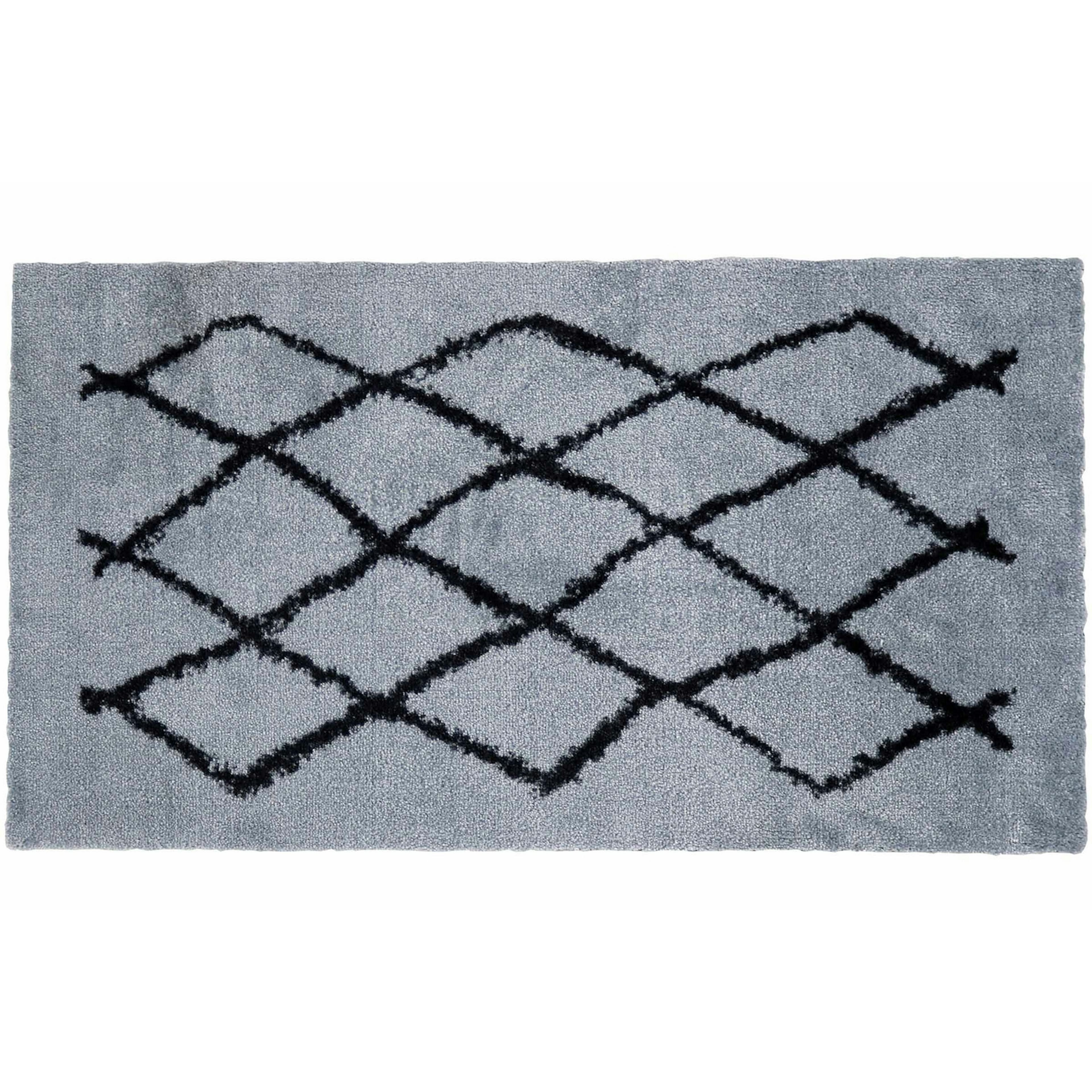 Dörrmatta InHouse Group Net 28 Silver 50x90 cm