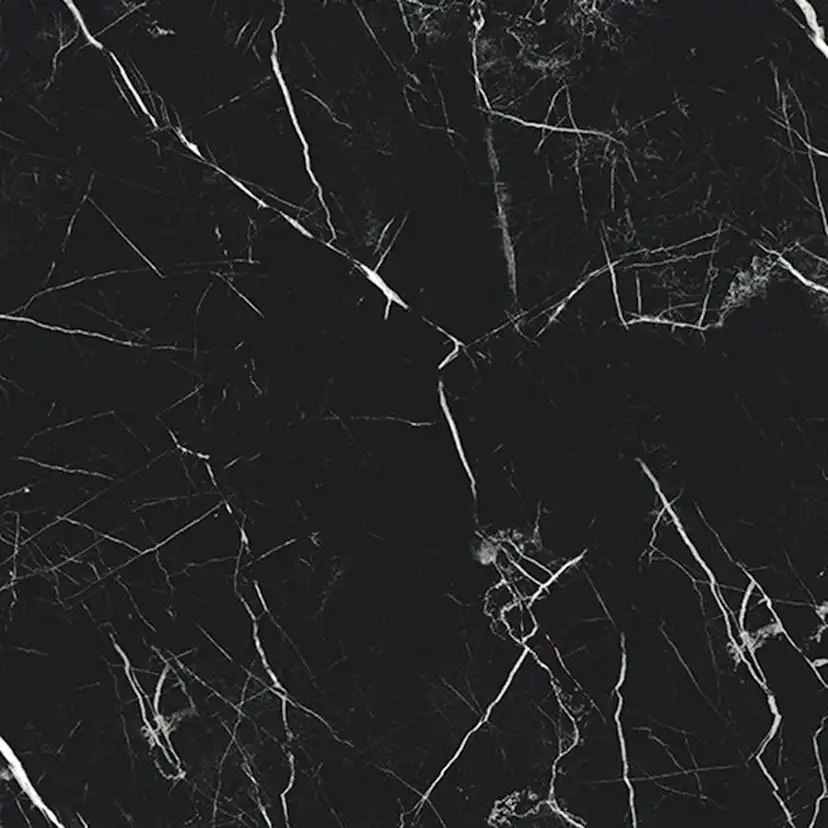 Klinker Fioranese Marmorea Port Laurent Effect Svart 60x60 cm R Matt