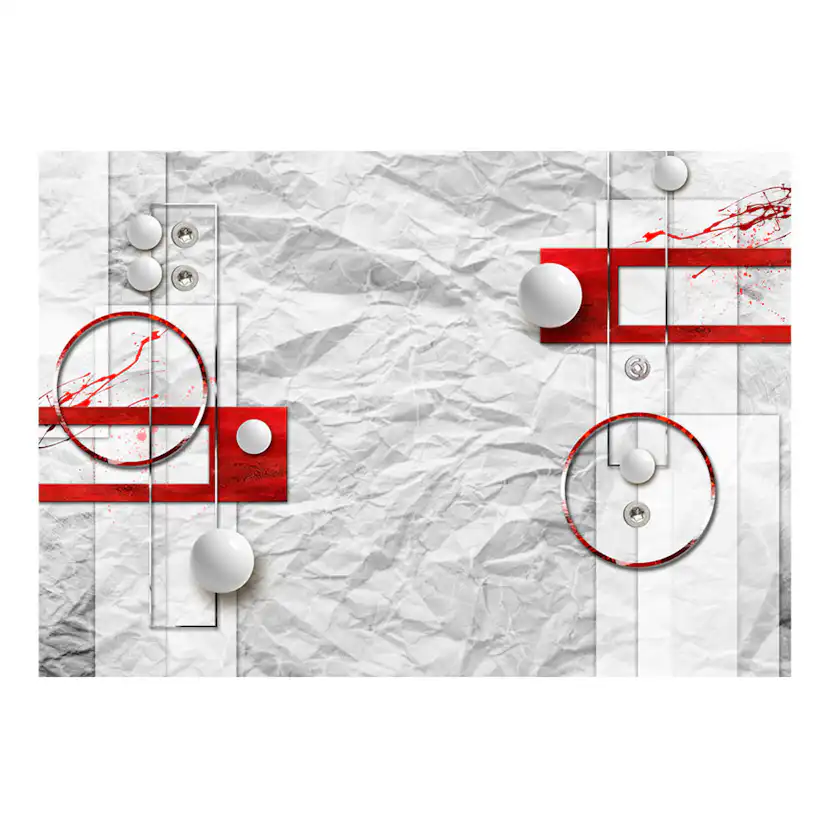 Paper Abstraction 150x105 Storlek: 150x105 cm