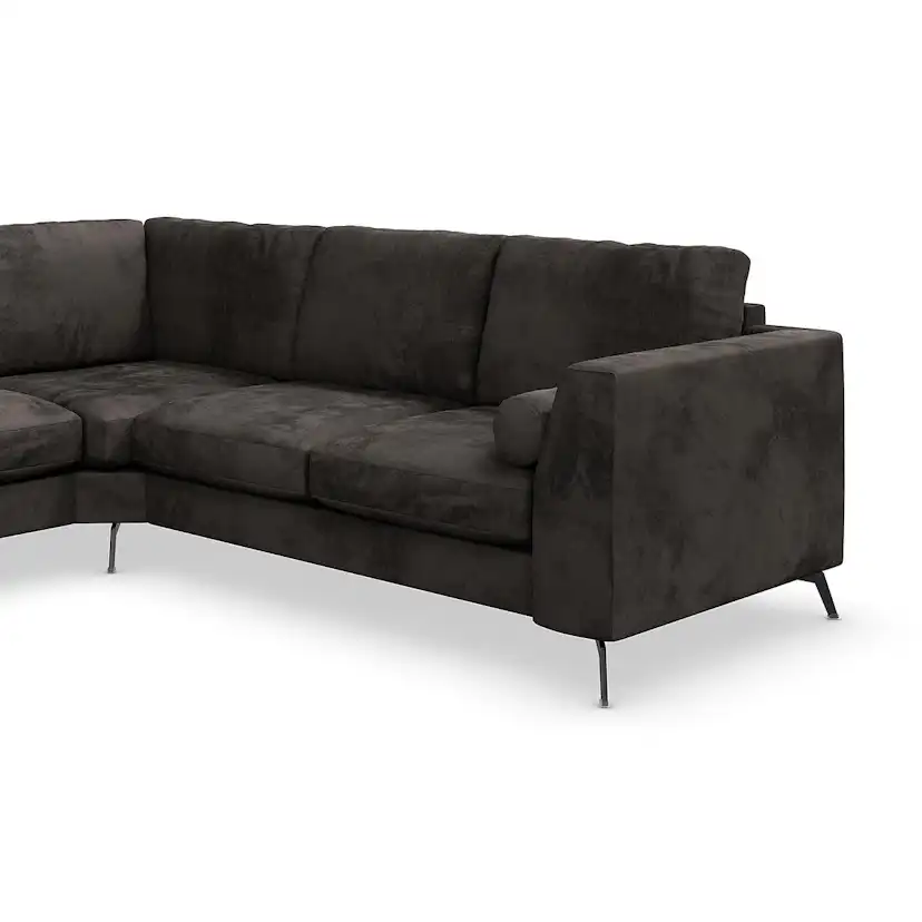 Hörnsoffa Scandinavian Choice Ocean Lyx Sammet