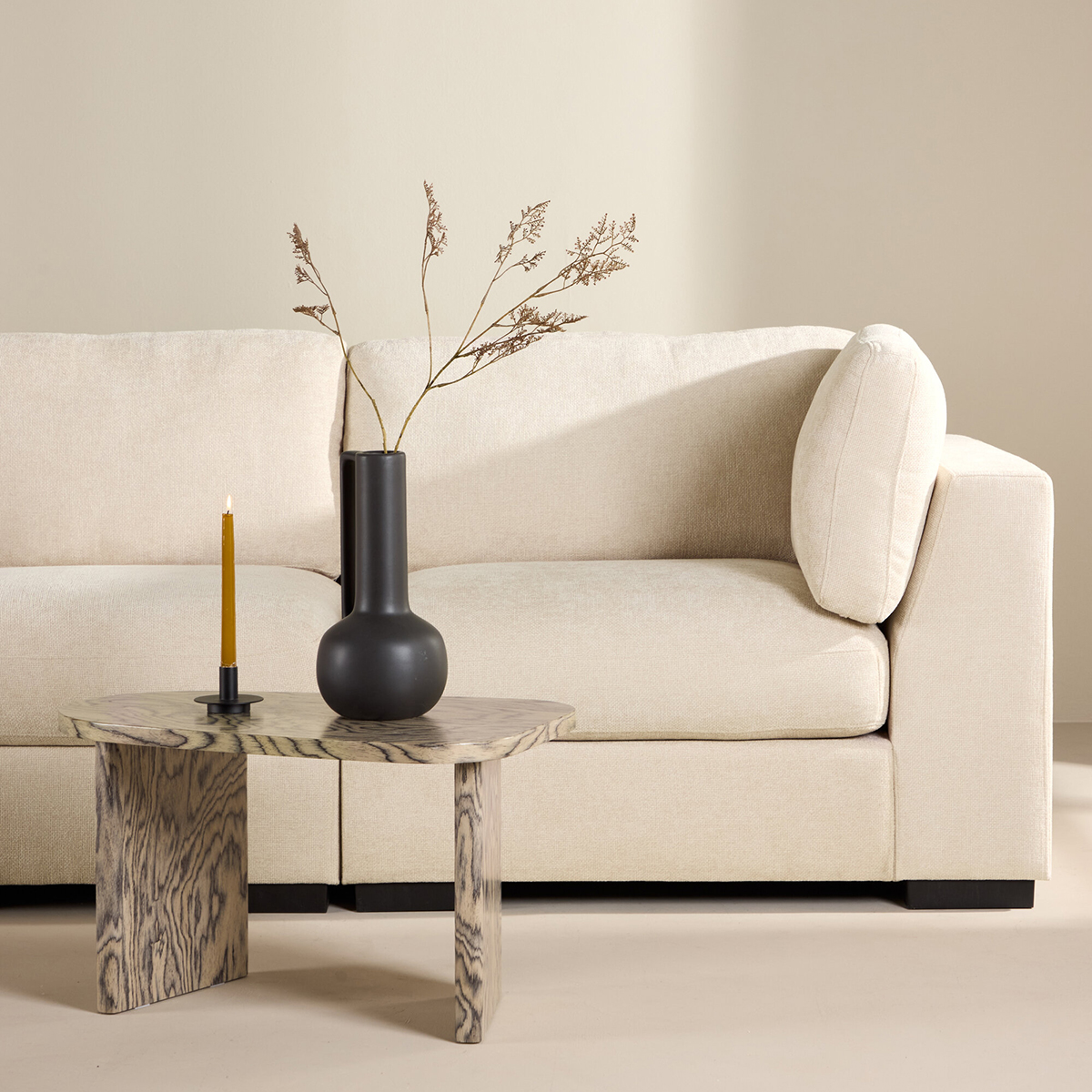 3-sitssoffa Venture Home Salerno Beige