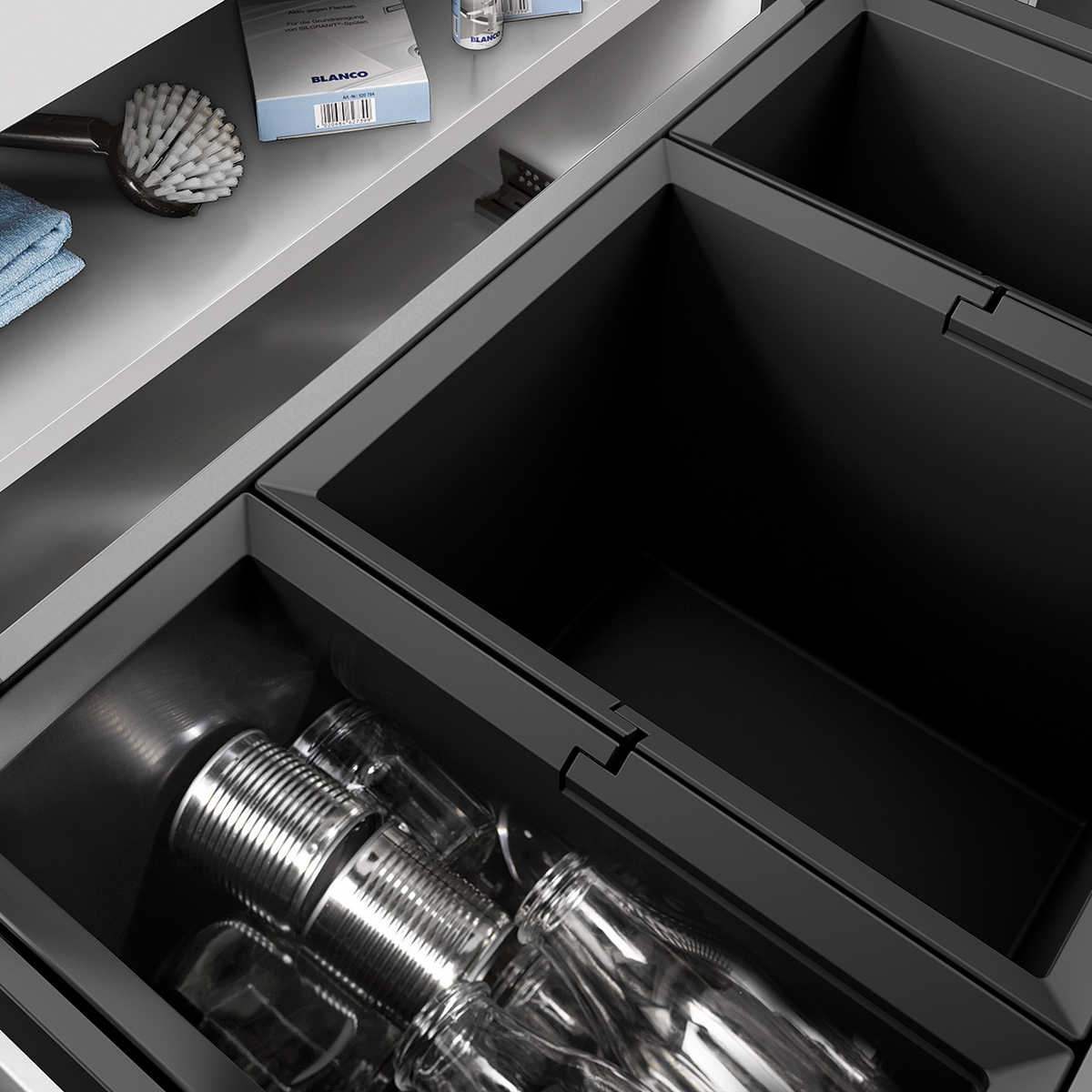 Källsorteringskärl Blanco Flexon II 80/3