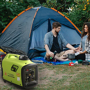 Elverk Pramac P2200i 2100W med Inverter
