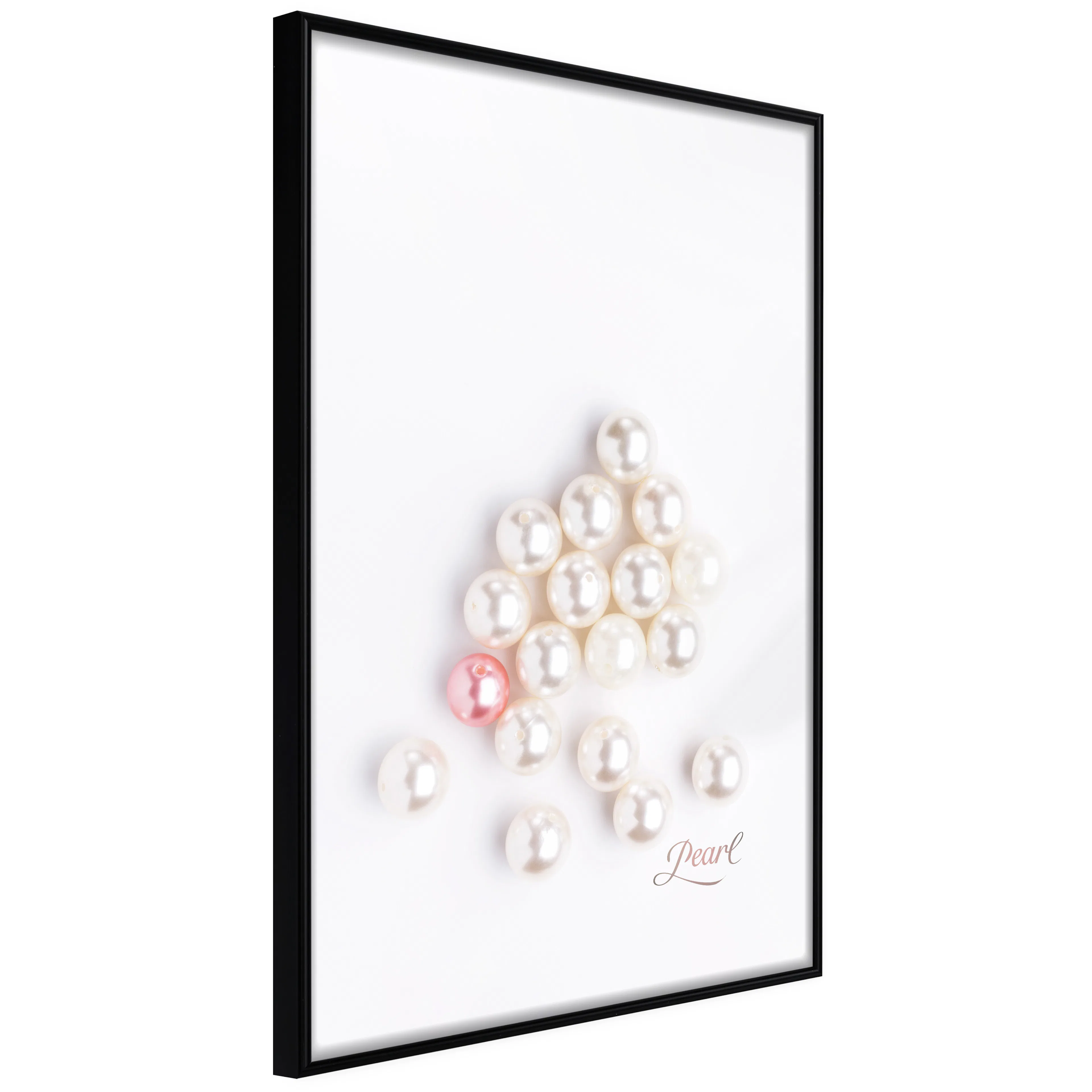 Affisch - Pearl [Poster] 40x60 Svart ram, 40x60 cm