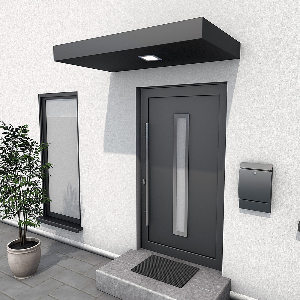 Entrétak gop Block BS 200 Aluinium Antracit