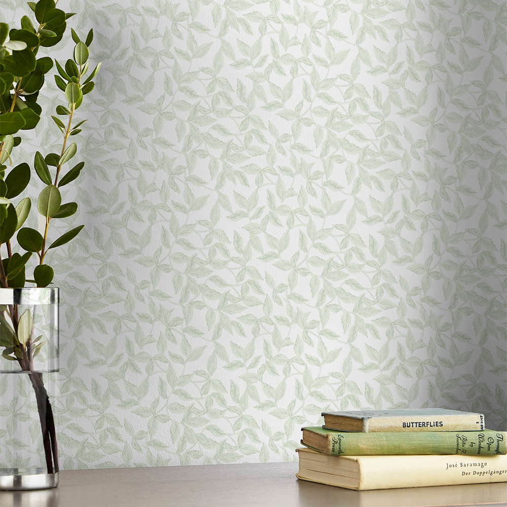 Tapet Laura Ashley Erwood Grön