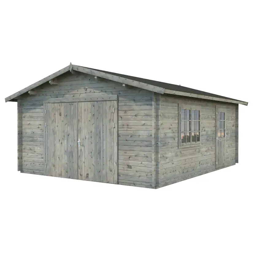 Garage Palmako Roger 23,9 m2 med Dörr