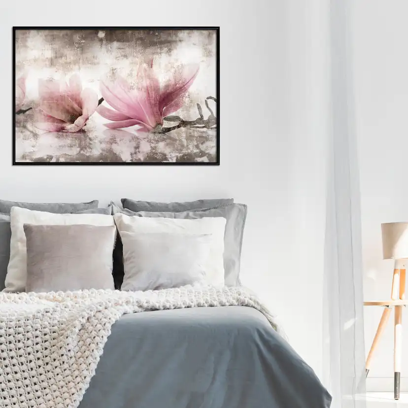 Poster Artgeist Affisch Magnolia Memory