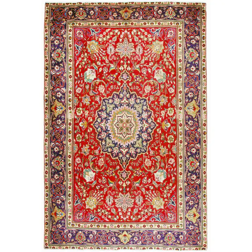 Persisk Matta Arkiio Tabriz Patina 235x350