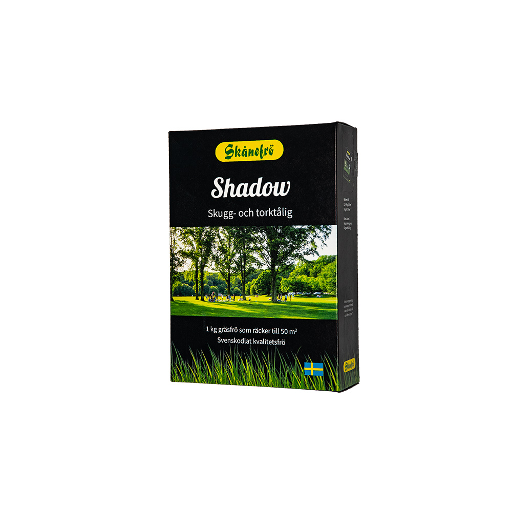Gräsfrö Skånefrö Shadow 1kg, Skuggtålig för Trädgård & Parkanläggningar