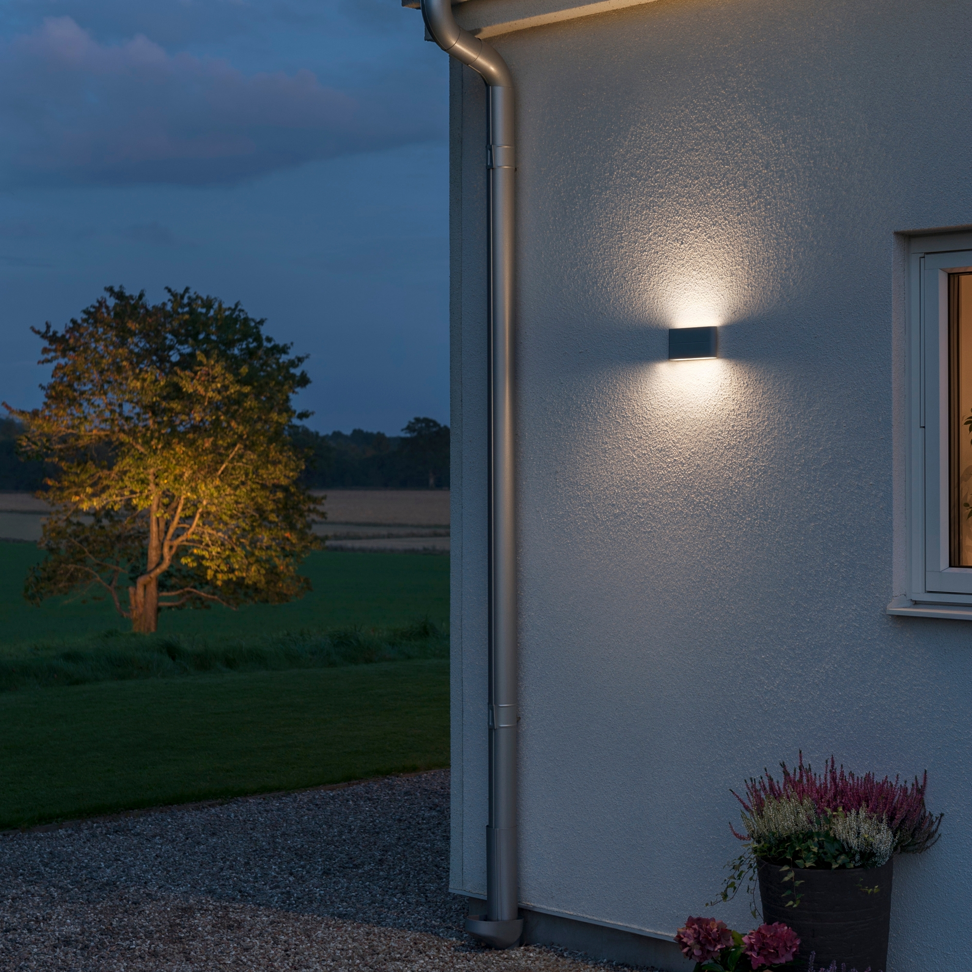 Vägglykta Gnosjö Konstsmide Chieri High Power LED