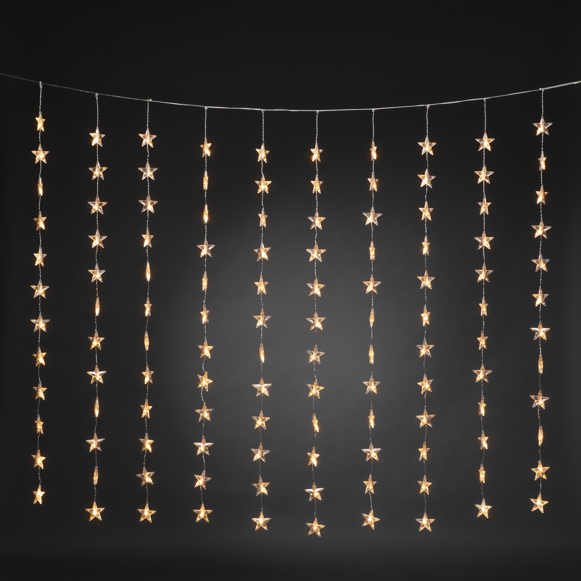 Gardinslinga Gnosjö Konstsmide 3703 Stjärnor 120 LED