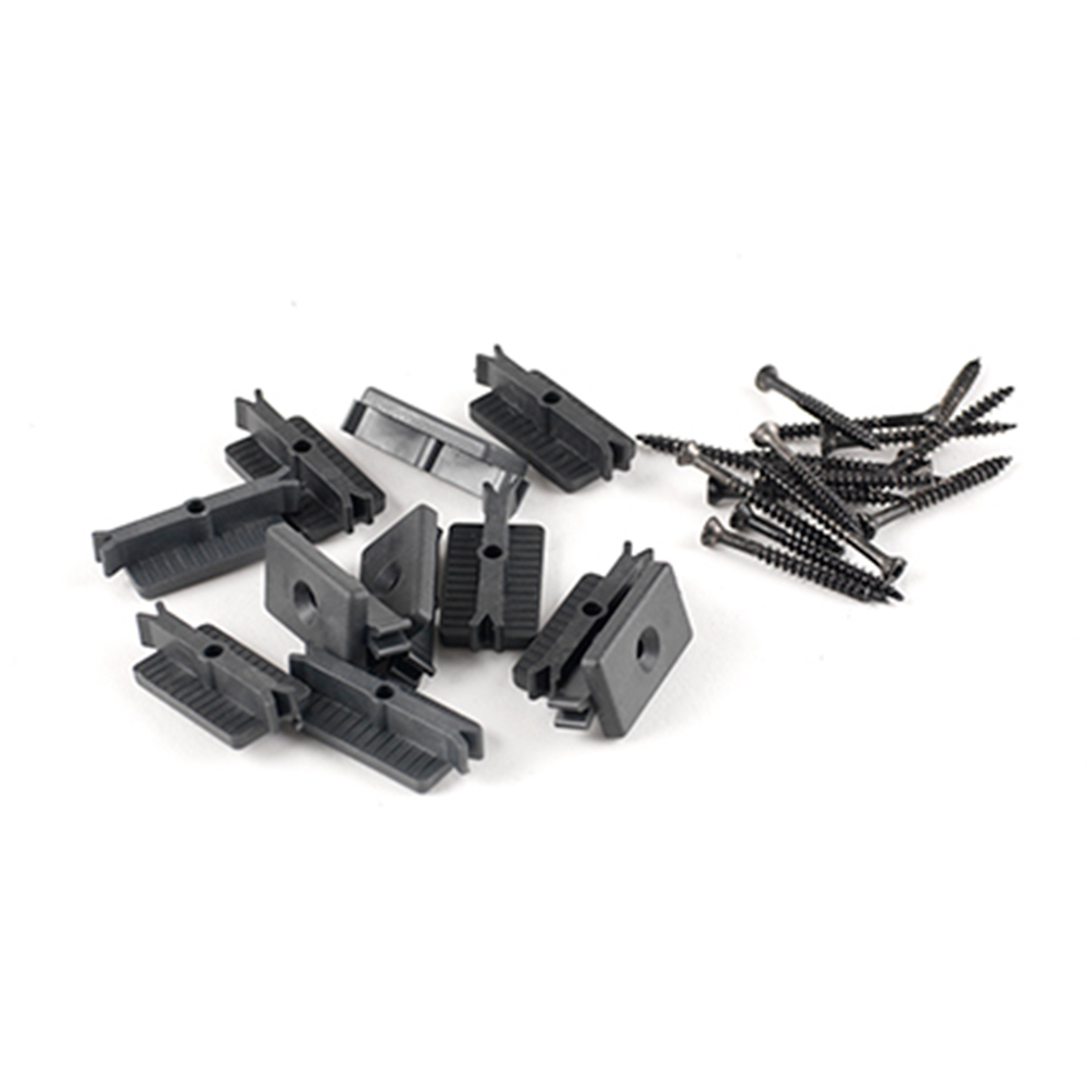 Clips Kirkedal Till 18x130/20x200/22x300 mm Black