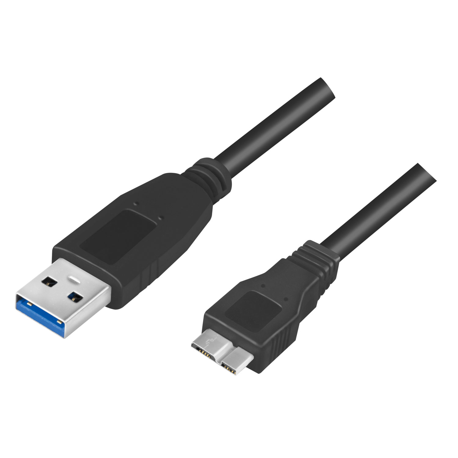 USB3.0 3-port hub LogiLink Med Minneskortsläsare