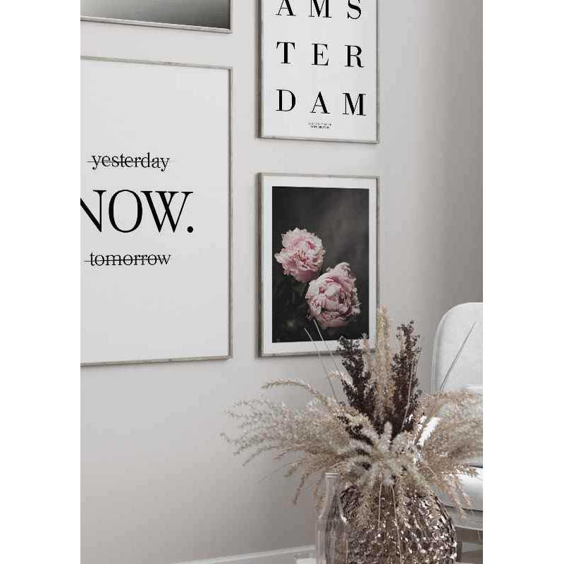 Poster Gallerix Pink peonies No2