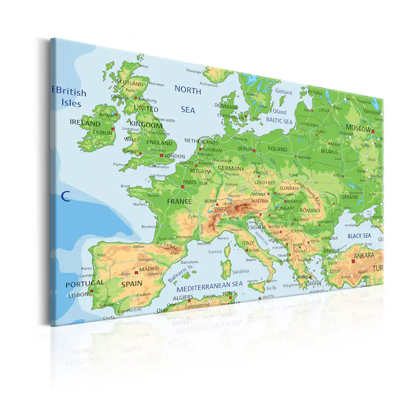 Tavla Arkiio Map Of Europe