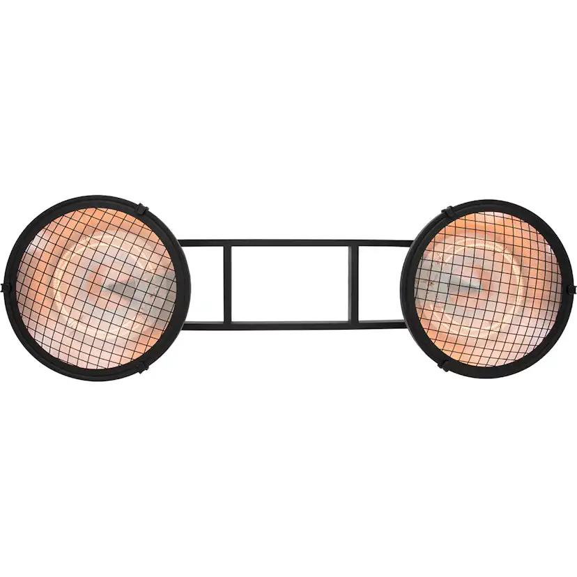 Infravärmare SunRed Indus II IND-3000H Terrassvärmare Svart Hängande 2100 W