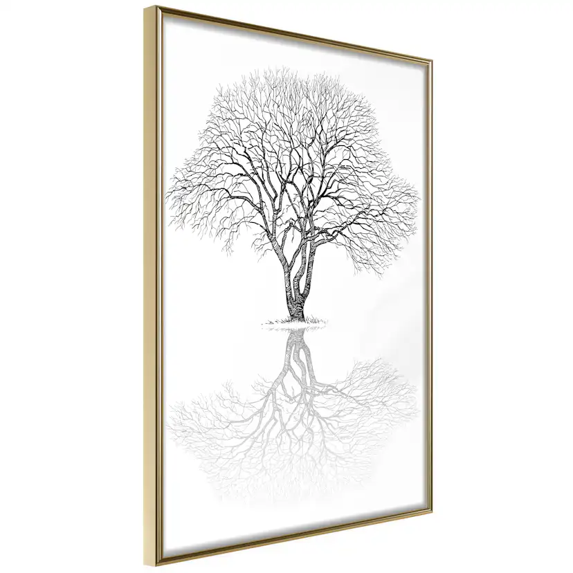 Poster Artgeist Affisch Reflection Tree