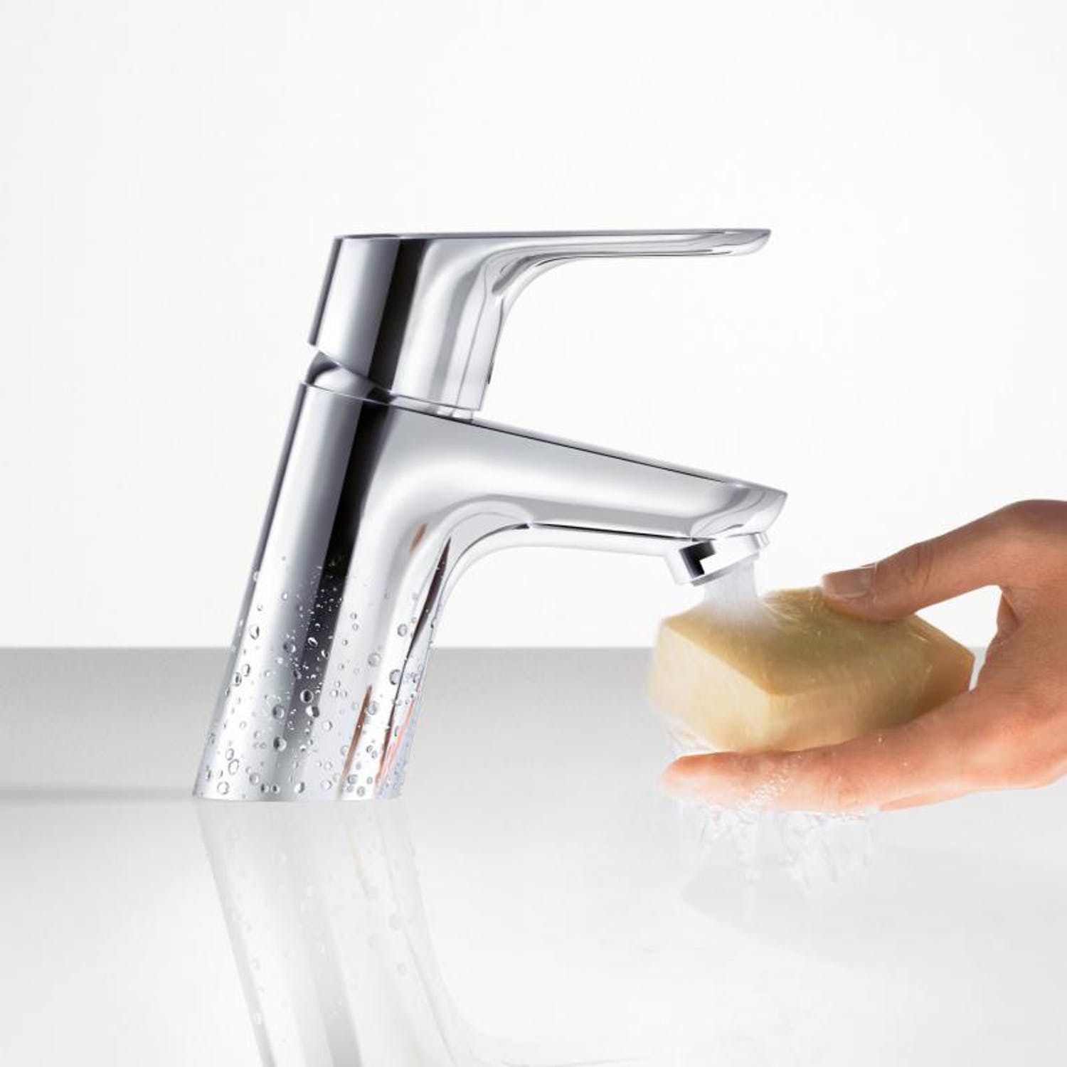 Tvättställsblandare Hansgrohe Focus 70 med Bidette