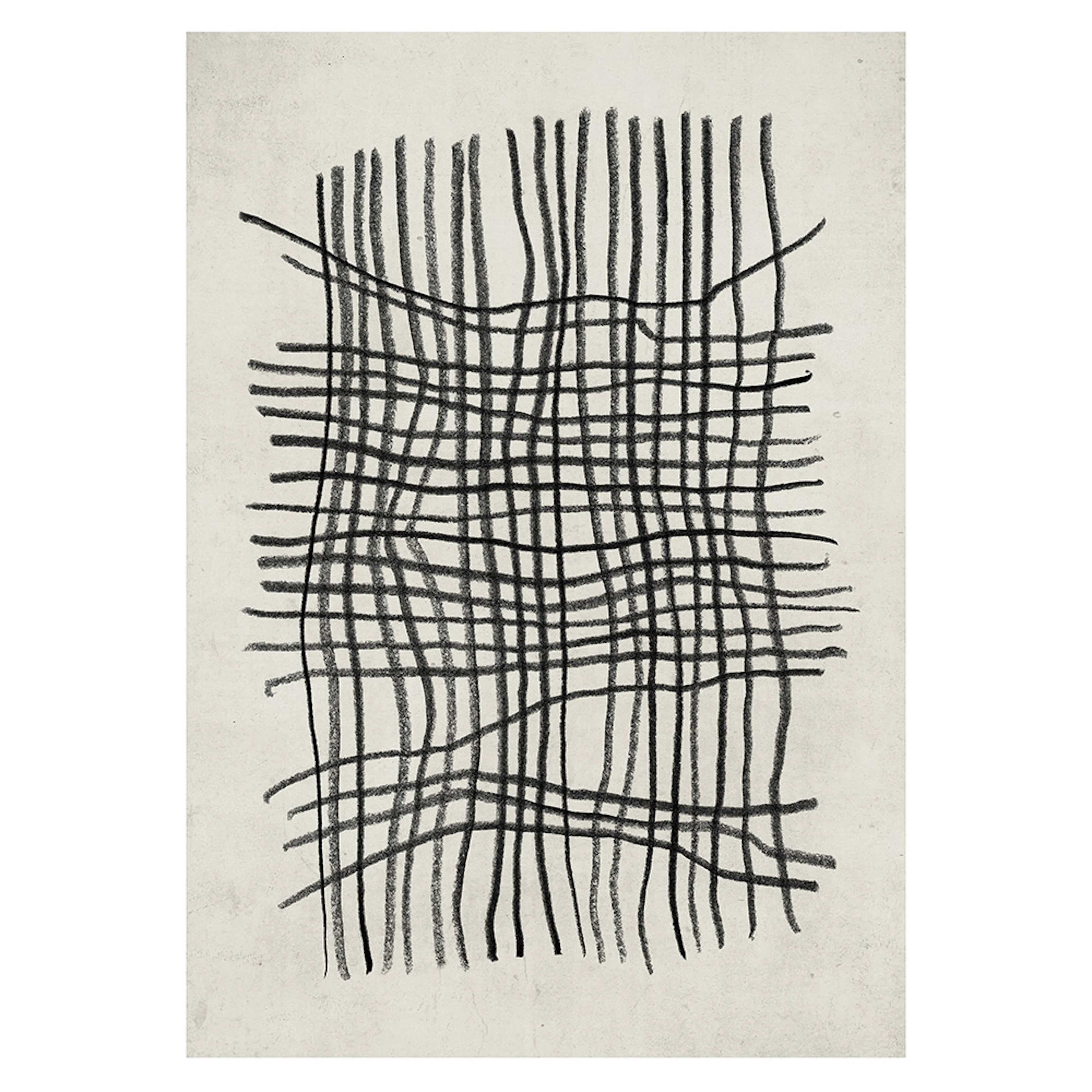 Posters Venture Home Linework Beige/svart