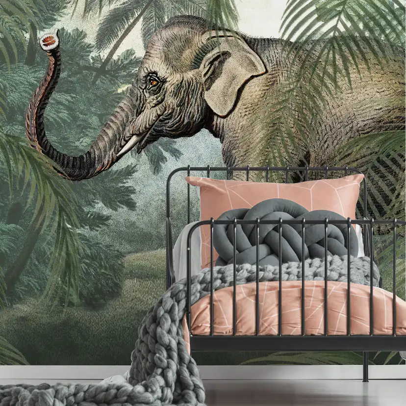 Fototapet Art for the Home Elefant
