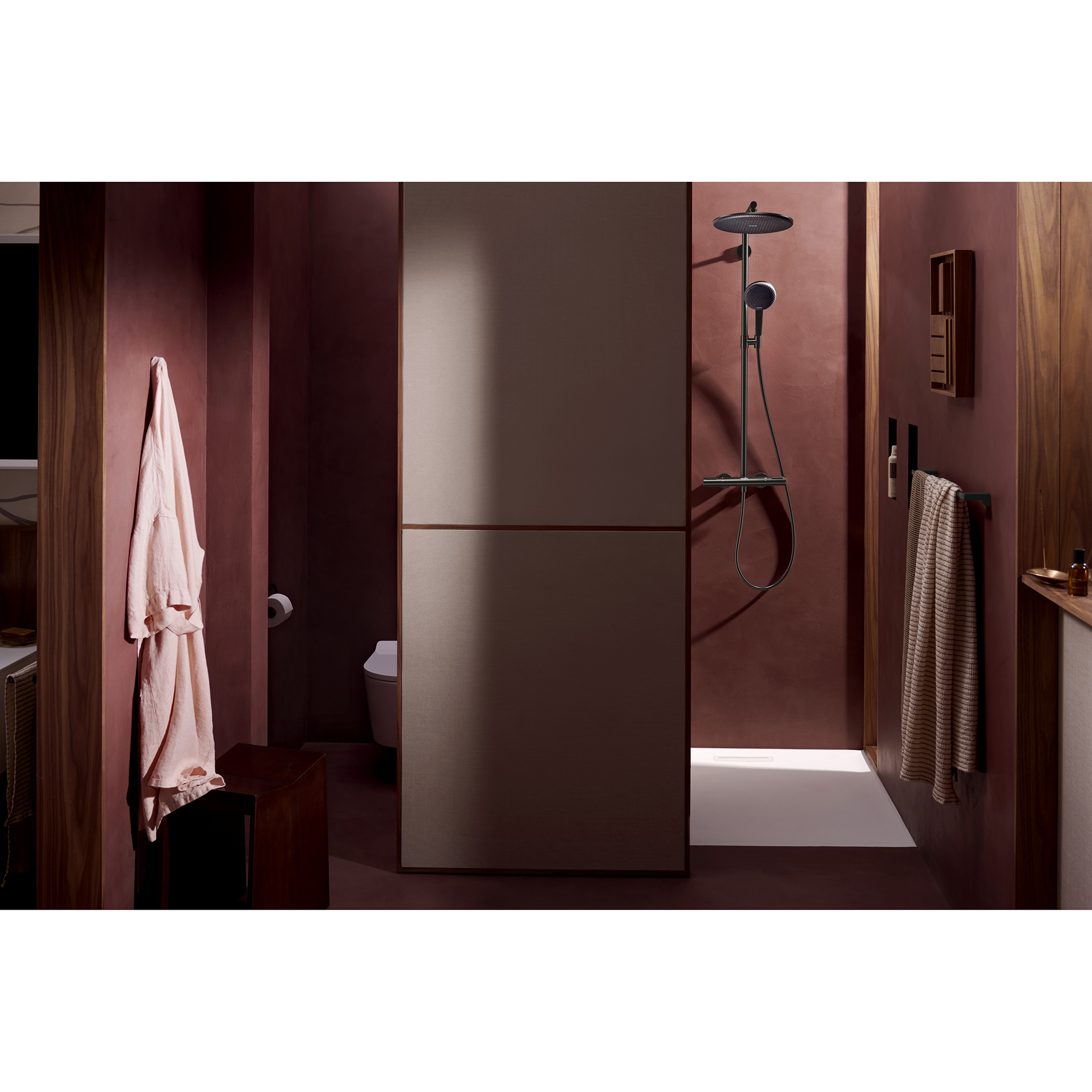 Takduschset Hansgrohe Raindance Alive S Puro Showerpipe 300 1jet EcoSmart 150 cc