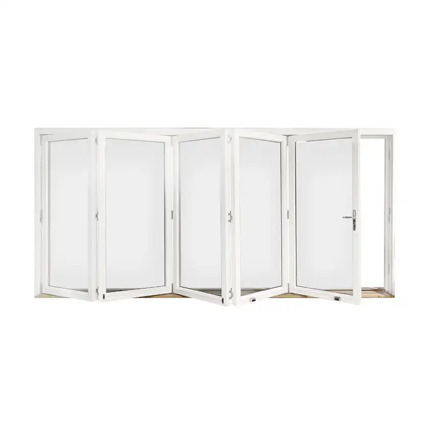 Vikdörr Vilenta Åre Trä/Aluminium 6-Delat