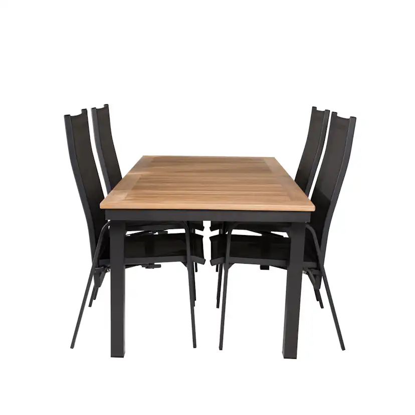Matgrupp Venture Home Perla 160/240 med 4 Copacabana Stolar